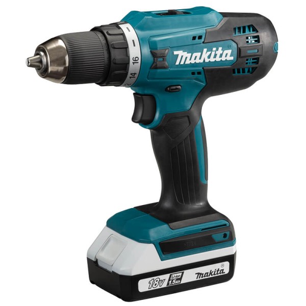 Акумуляторний дриль-шуруповерт Makita DF488D002, з/в, 2 акб 1.5 Аh, в кейсі