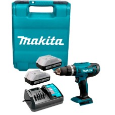 Акумуляторний дриль-шуруповерт Makita DF488DWE, 2 акб 1.5 Аh, з/п, в кейсі