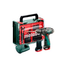 Аккумуляторный ударный шуруповерт Metabo PowerMaxx SB Basic, 2х2.0 Ah Mobile Workshop Mini