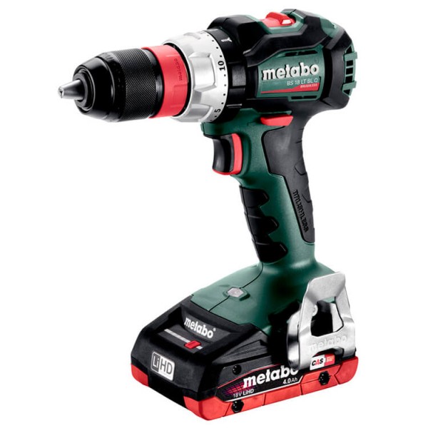 Аккумуляторная дрель-шуруповерт Metabo BS 18 LT BL Q, 2x4.0 Ah LiHD, ASC 55, MetaBox