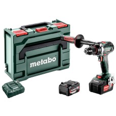 Аккумуляторная дрель-шуруповерт Metabo BS 18 LTX BL I в MetaBox с 2 акб Li-Power 18 V 4.0 Ah, з/у ASC 55
