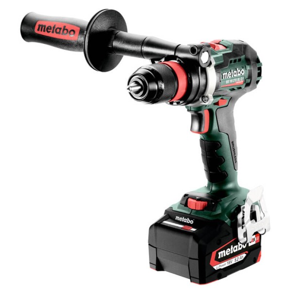 Аккумуляторная дрель-шуруповерт Metabo BS 18 LTX BL Q I в MetaBox с 2 акб Li-Power 18 V 5.2 Ah, з/у ASC 55