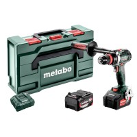 Аккумуляторная дрель-шуруповерт Metabo BS 18 LTX BL Q I в MetaBox с 2 акб Li-Power 18 V 5.2 Ah, з/у ASC 55
