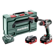 Аккумуляторная дрель-шуруповерт Metabo BS 18 LTX BL Q I, 2x5.5 Ah LiHD, ASC 145, MetaBox