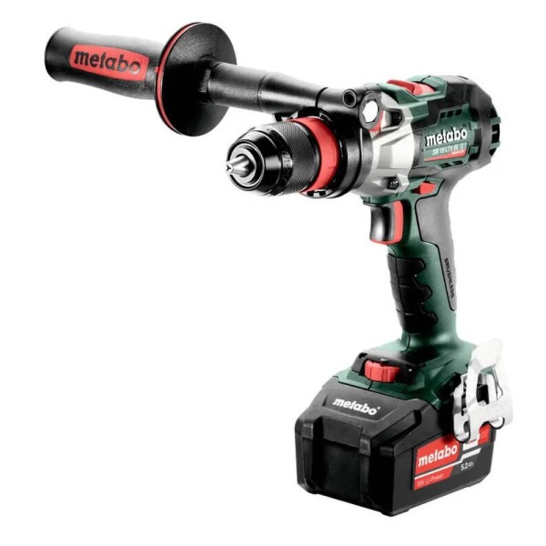 Акумуляторний ударний дриль-шурупокрут Metabo SB 18 LTX BL Q I, 2x5.2 Ah, ASC 55, MetaBox