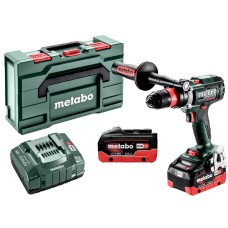 Аккумуляторная дрель-шуруповерт Metabo BS 18 LTX-3 BL Q I в MetaBox с 2 акб LiHD 18 V 5.5 Ah, з/у ASC 145