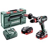 Аккумуляторная ударная дрель-шуруповерт Metabo SB 18 LTX-3 BL Q I в MetaBox с 2 акб LiHD 18 V 5.5 Ah, з/у ASC 145