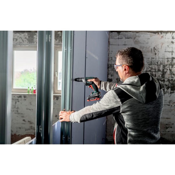 Аккумуляторный шуруповерт для гипсокартона Metabo TBS 18 LTX BL 5000 без акб и з/у в MetaBox 145 L