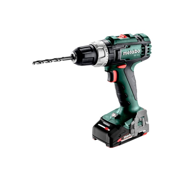 Аккумуляторная дрель-шуруповерт Metabo BS 18 L, 2х2.0 Ah Mobile Workshop
