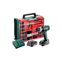 Аккумуляторная дрель-шуруповерт Metabo BS 18 L, 2х2.0 Ah Mobile Workshop