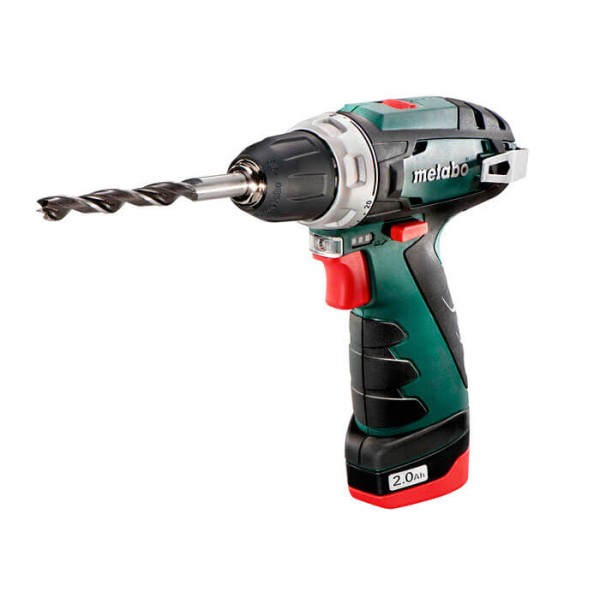 Аккумуляторная дрель-шуруповерт Metabo PowerMaxx BS Basic 2х2.0 Аh Mobile Workshop Mini