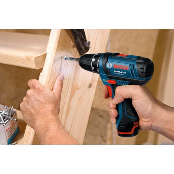Шуруповерт аккумуляторный Bosch GSR 12V-15, L-Boxx