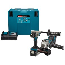 Набор аккумуляторных инструментов Makita DLX2430TJ 2 шт, 2 акб 5 Ah, з/у, кейс Makpac