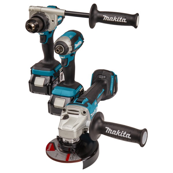 Набор аккумуляторных инструментов Makita DLX3155TJ 3 шт, 2 акб 5 Ah, з/у, кейс