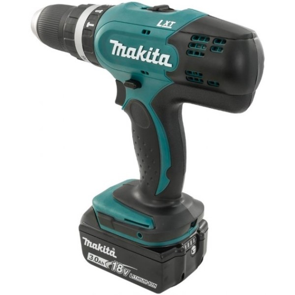 Набор шуруповерт Makita DHP453RFX8 и радиоприемник Makita MR006GZ, без акб, з/у