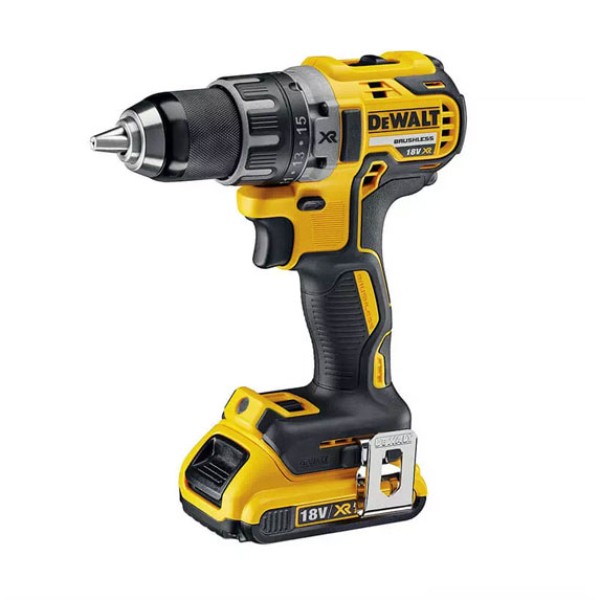 Набор трех аккумуляторных инструментов DeWALT DCK329P2T, 2 акб 5 Ah, з/у, 2 кейса
