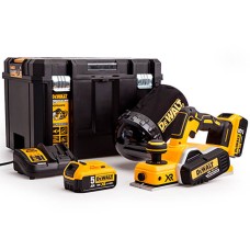 Рубанок акумуляторний DeWALT DCP580P2, 2 акб Li-Ion по 5.0 Ah, з/п в кейсі