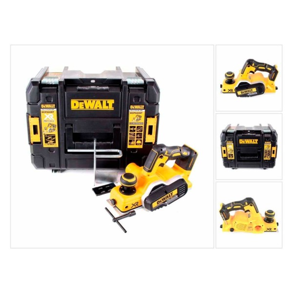 Рубанок акумуляторний DeWALT DCP580NT в кейсі TSTAK