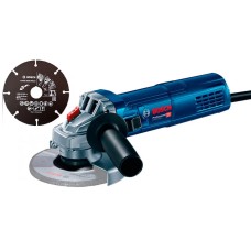 Угловая шлифмашина Bosch Professional GWS 9-125 S с регулировкой, с кругом Multi Wheel по древесине HM 125х1 мм