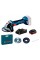 Акумуляторна кутова шліфувальна машина Bosch Professional GWS 180-LI у валізі з 1 акб GBA 18V 4.0Ah і з/п GAL 18V-40