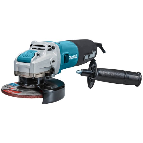 Угловая шлифмашина Makita GA5080RX02 с набором дисков в картоне