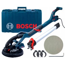 Вакуумна шліфувальна машина (жираф) по гіпсокартону Bosch Professional GTR 550, 550 Вт, 1.1-2.3 м, Constant speed, набір тарілок та шліф.аркушів, валіза (06017D4020)