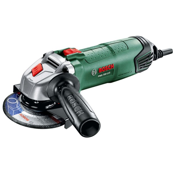 Кутова шліфмашина Bosch PWS 750-125