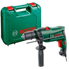 Дриль ударний Bosch EasyImpact 600, швидкозатисний патрон, Electronic Speed Control, валіза (0603133020)