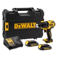 Аккумуляторная ударная дрель-шуруповерт DeWALT DCD709S2T бесщеточная, 2 акб 1.5 Ah, з/у, в чемодане TSTAK