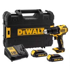 Акумуляторний ударний дриль-шуруповерт DeWALT DCD709S2T безщітковий, 2 акб 1.5 Ah, з/п, у валізі TSTAK