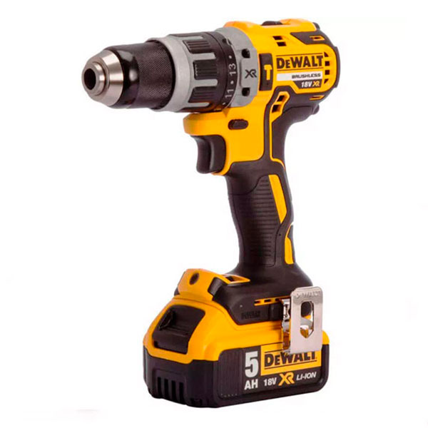 Акумуляторний ударний дриль-шуруповерт DeWALT DCD796P2 безщітковий, 2 акб 5 Ah, з/п, у валізі TSTAK