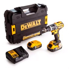 Акумуляторний ударний дриль-шуруповерт DeWALT DCD796P2 безщітковий, 2 акб 5 Ah, з/п, у валізі TSTAK