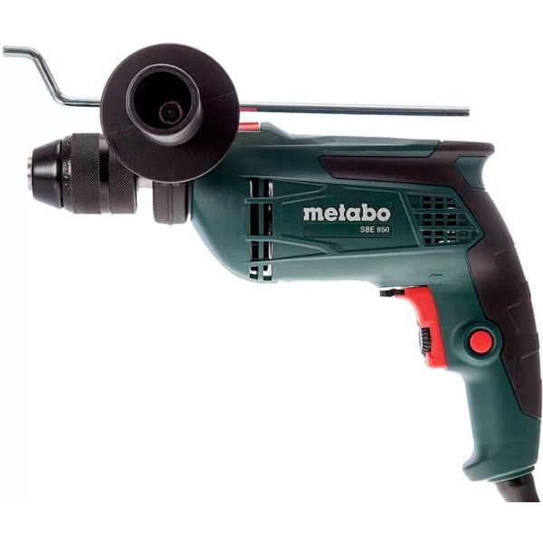 Дриль ударний Metabo SBE 650 Set