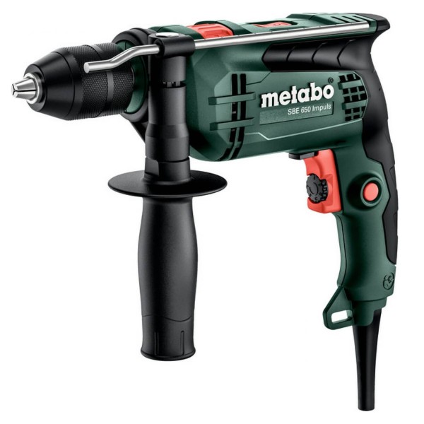 Дриль ударний Metabo SBE 650 Impuls ШЗП в кейсі