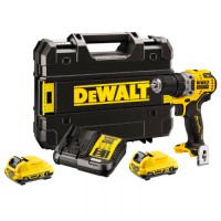 Акумуляторний дриль-шуруповерт DeWALT DCD701D2 безщітковий, 2x2.0 Ah, кейс TSTAK