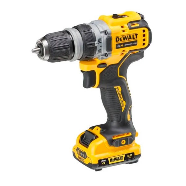 Аккумуляторная дрель-шуруповерт DeWALT DCD703L2T бесщеточная, со сменными насадками, 2 акб 3 Ah, з/у, в чемодане TSTAK