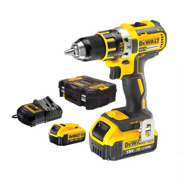 Акумуляторний дриль-шурупокрут DeWALT DCD790M2, 2 акб 18 В Li-Ion XR по 4.0 Ah, з/п, кейс