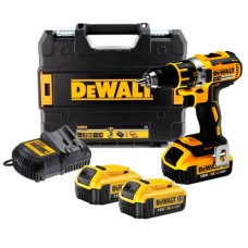 Аккумуляторная дрель-шуруповерт DeWALT DCD790M3, 3 акб 18 В Li-Ion XR по 4.0 Ah, з/у, кейс