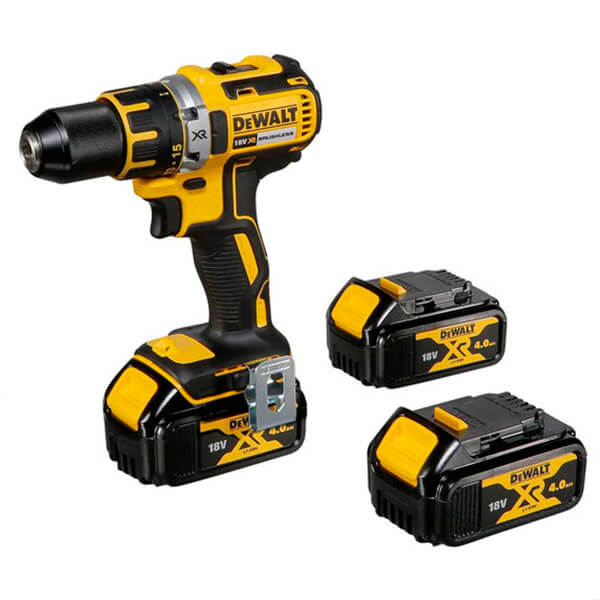 Акумуляторний дриль-шурупокрут DeWALT DCD790M3, 3 акб 18 В Li-Ion XR по 4.0 Ah, з/п, кейс