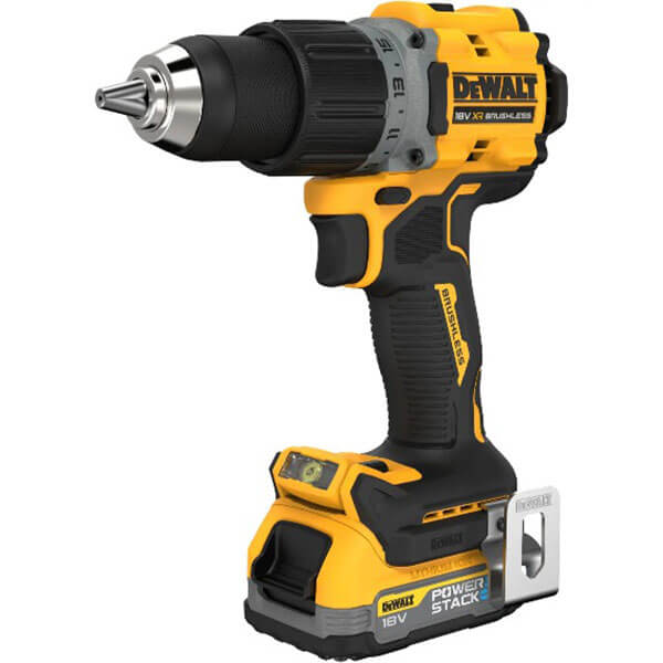 Акумуляторний дриль-шурупокрут DeWALT DCD800E1T, 1 акб 18 В XR Li-Ion Power Stack 1,7 Ah, з/п, кейс