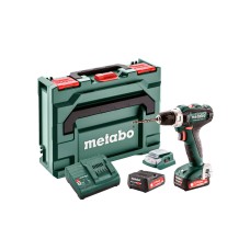 Акумуляторний дриль-шуруповерт Metabo Power Maxx SET BS 12 B, 2 акб 2,0 Ah