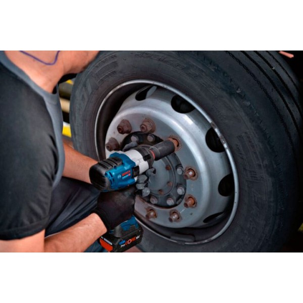 Акумуляторний ударний гайковерт Bosch Professional GDS 18V-1050 H в L-Boxx з 2 акб GBA 5.0 Ач і з/п GAL 18V-40
