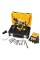 Перфоратор DeWalt D25417KT у кейсі з аксесуарами
