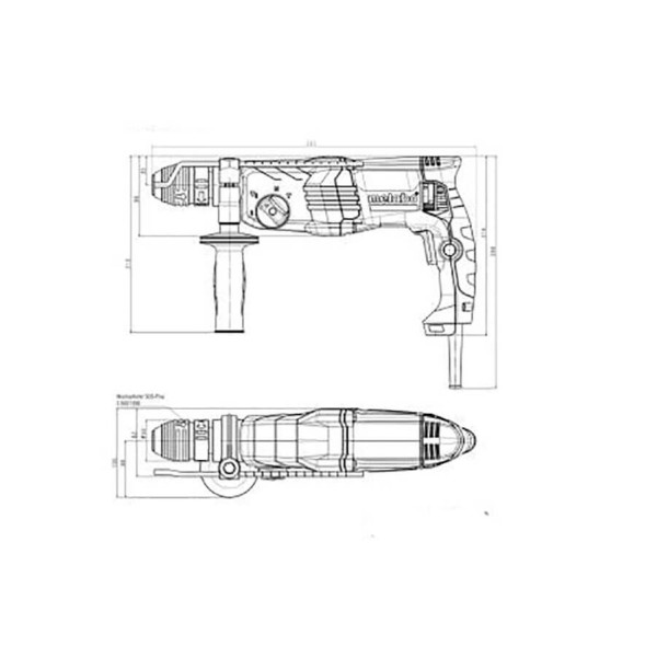 Комбинированный перфоратор Metabo KHE 2845 Q