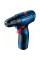 Аккумуляторная дрель-шуруповерт Bosch Professional GSR 120-LI, 2 акб GBA 12 В 2.0 Ah, з/п GAL 1210 CV, кейс, набор бит