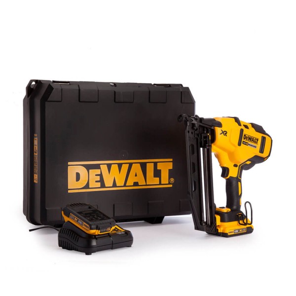 Пістолет цвяхозабивний акумуляторний DeWALT DCN660D2, 2 акб Li-Ion по 2.0 Ah, з/п в кейсі