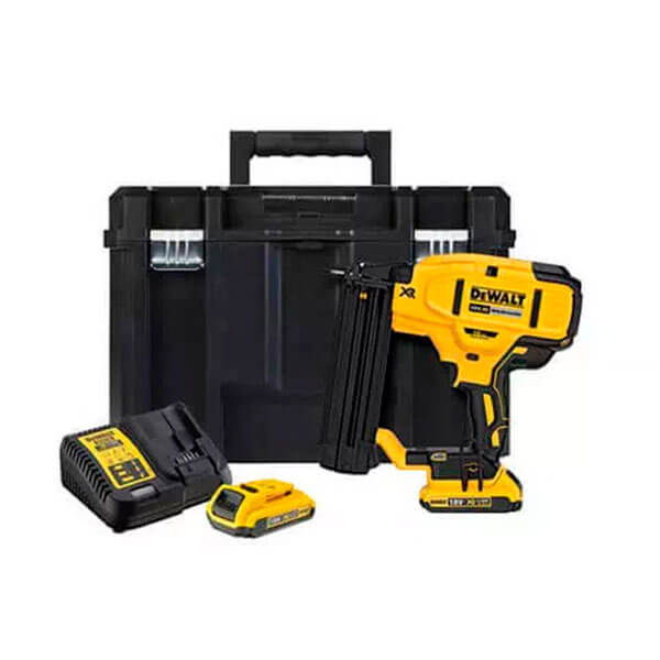 Пістолет цвяхозабивний акумуляторний DeWALT DCN680D2, 2 акб Li-Ion XR по 2.0 A, з/п в кейсі