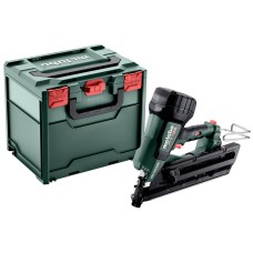 Акумуляторний цвяхозабивач Metabo NFR 18 LTX 90 BL без акб і з/п у MetaBox 340