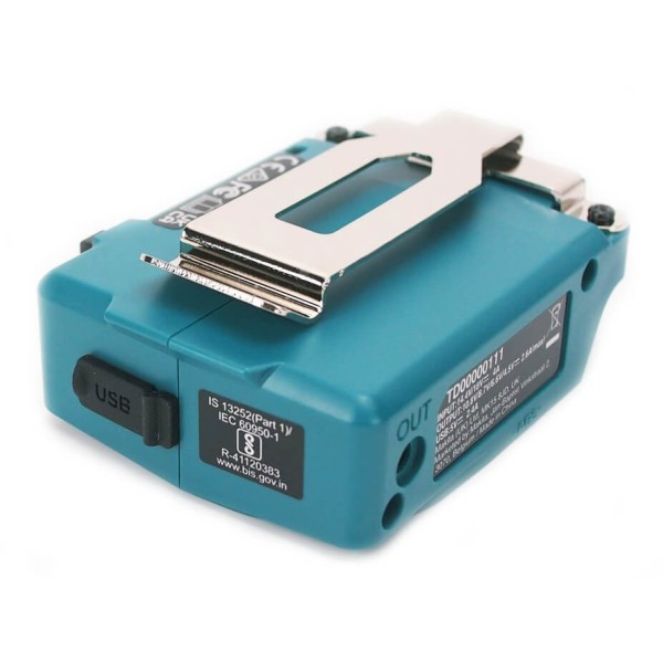 Адаптер для одежды и одеял, USB преобразователь для мобильных устройств Makita LXT 18 В