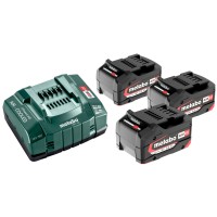Базовый комплект аккумуляторов Metabo 18 В - 5,2 Ah, 3 шт